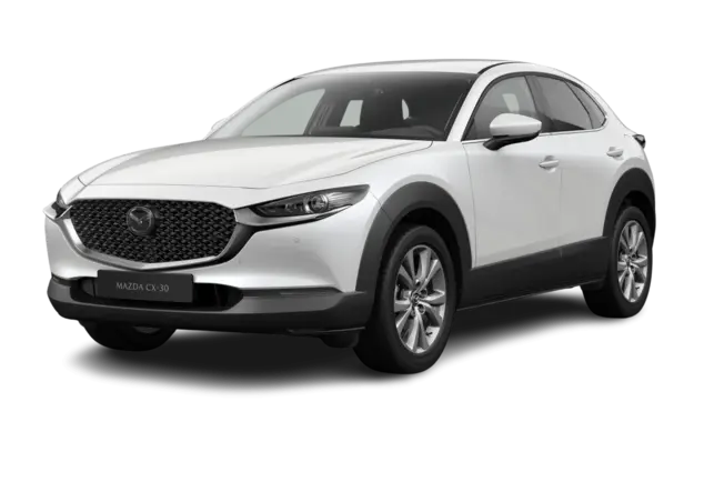 Angebotsdetails Mazda CX-30 e-SKYACTIV-G M-Hybrid 140 Exclusive-l AT Snowflake White Metallic