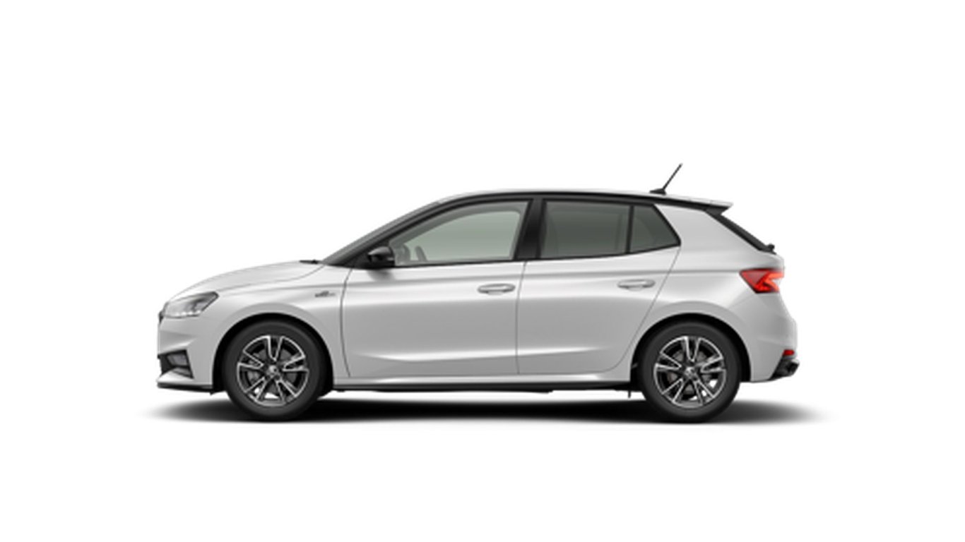 Angebotsdetails Skoda Fabia Monte Carlo Plus Skoda 1.5 TSI 110 kW (150 PS) 7-Gang-DSG Moon-Weià Perleffekt (D.../WeiÃ