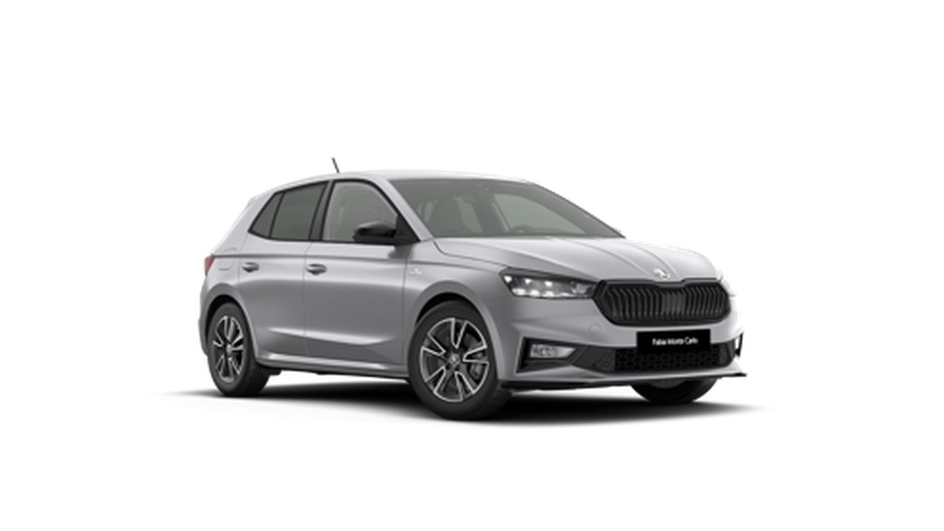 Angebotsdetails Skoda Fabia Monte Carlo Plus Skoda 1.5 TSI 110 kW (150 PS) 7-Gang-DSG Brillant-Silber Metall.../Silber