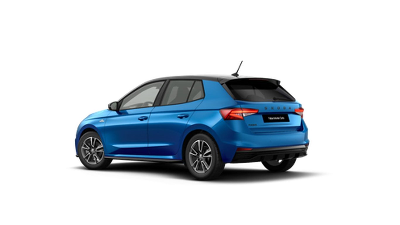 Angebotsdetails Skoda Fabia Monte Carlo Plus Skoda 1.5 TSI 110 kW (150 PS) 7-Gang-DSG Race-Blau Metallic (Dach.../Blau
