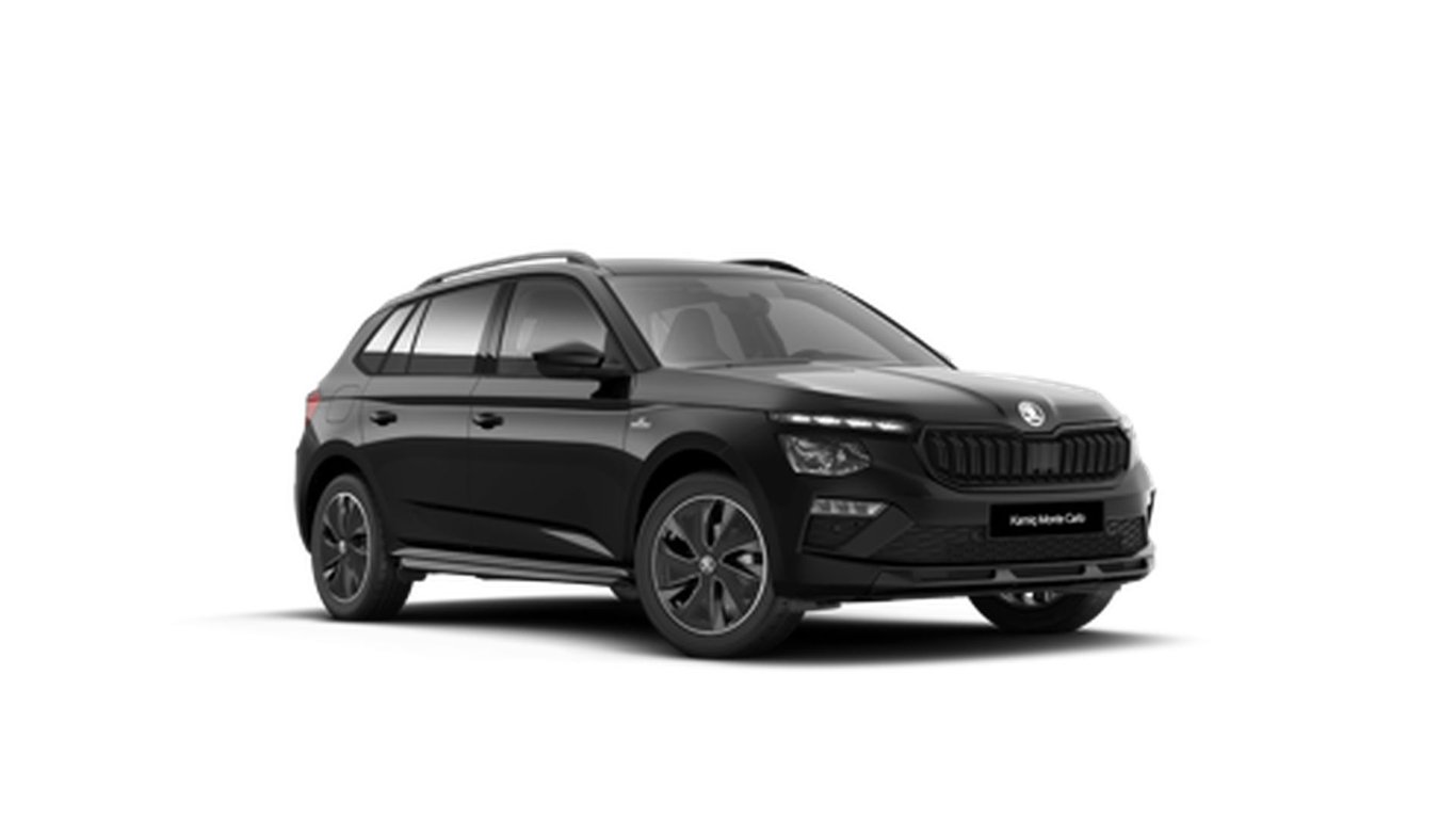 Angebotsdetails Skoda Kamiq Monte Carlo Skoda 1.0 TSI 85 kW (116 PS) 7-Gang-DSG Black Magic Perleffekt/Schwarz