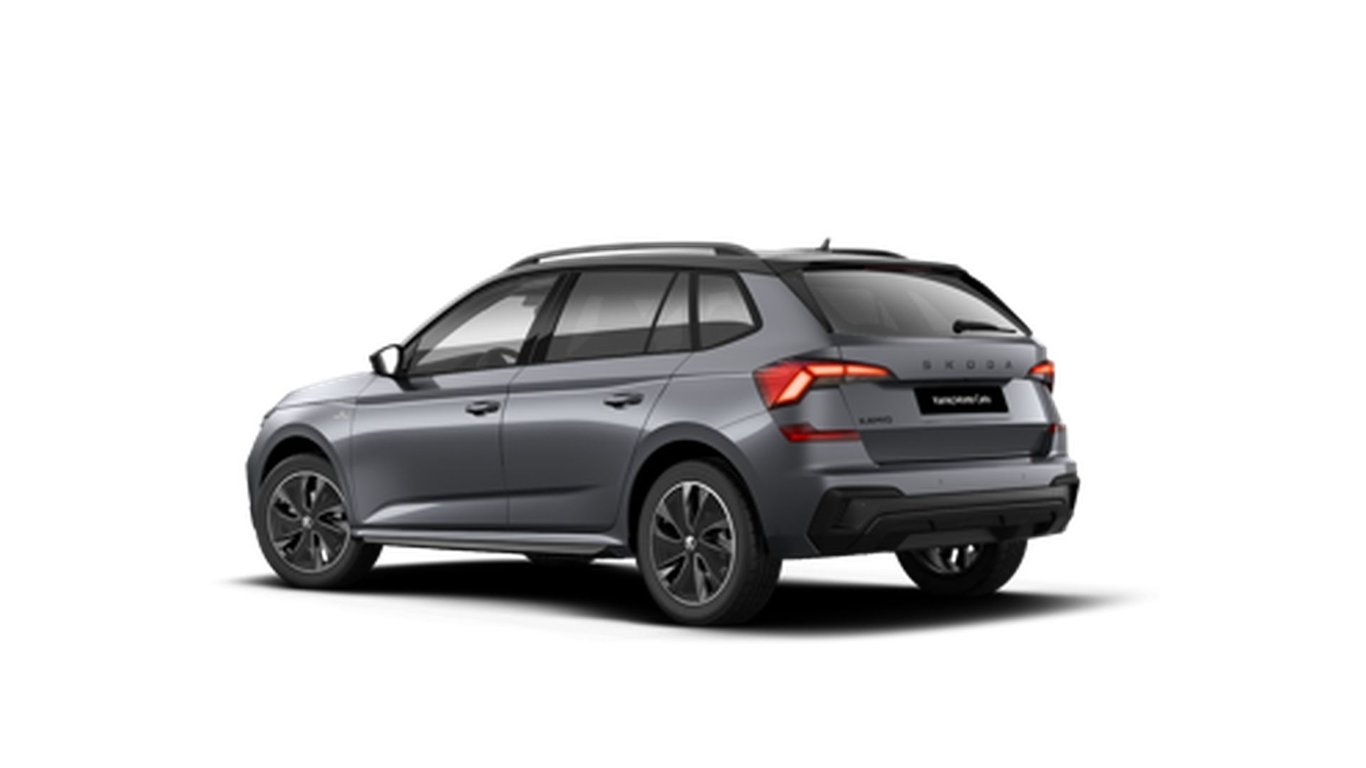 Angebotsdetails Skoda Kamiq Monte Carlo Skoda 1.0 TSI 85 kW (116 PS) 7-Gang-DSG Graphite Grau / Dach Sch.../Grau