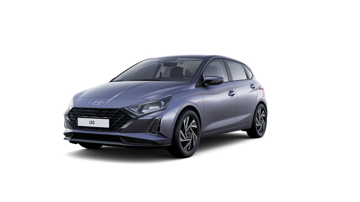 Angebotsdetails Hyundai i20 Wave Hyundai 1.2 MPI 59 kW (79 PS) 5-Gang Meta Blue Pearl/Blau